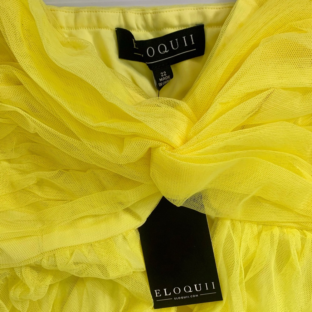 Yellow Top Dress